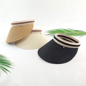 지사 썬캡 썬바이저 자외선 UV 햇빛 차단 밀짚 모자