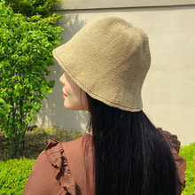 심플 베이직 프리 뜨개 여름 벙거지 모자