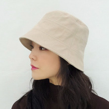 멜로우다운 벙거지 버킷햇 여성 사계절 면 코튼 모자
