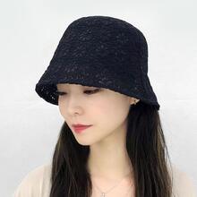 레이스 벙거지 버킷햇 보넷 여성 봄 여름 모자